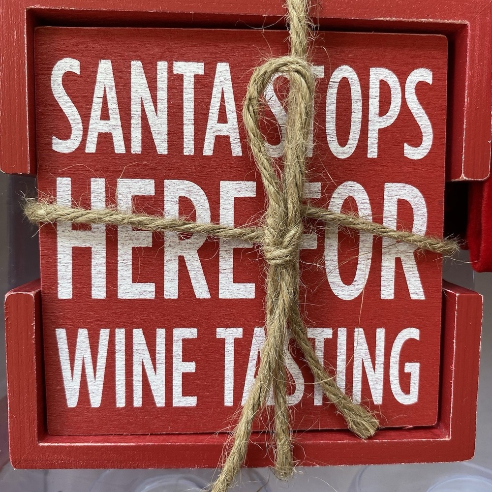 Joyland Christmas Survival Gift Set Novelty Wine 6-pc Box Set Holiday Fun & Game - Picture 8 of 8